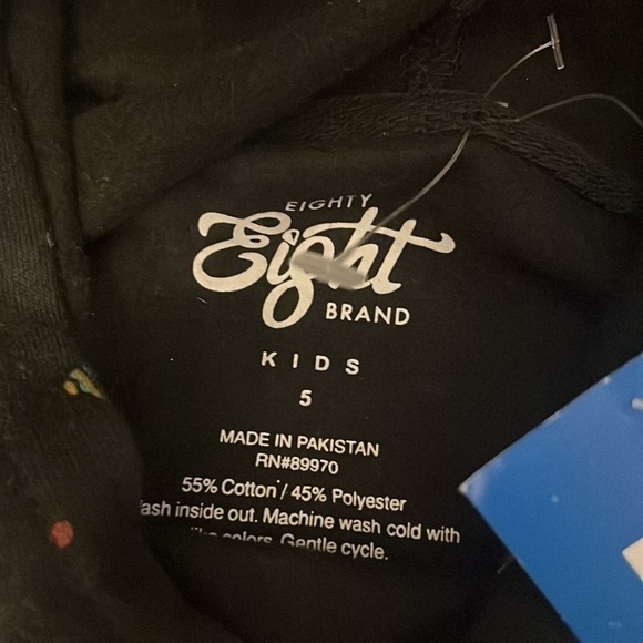 Eighty Eight Kids NASA hoodie size 5
NWT - Picture 5 of 6